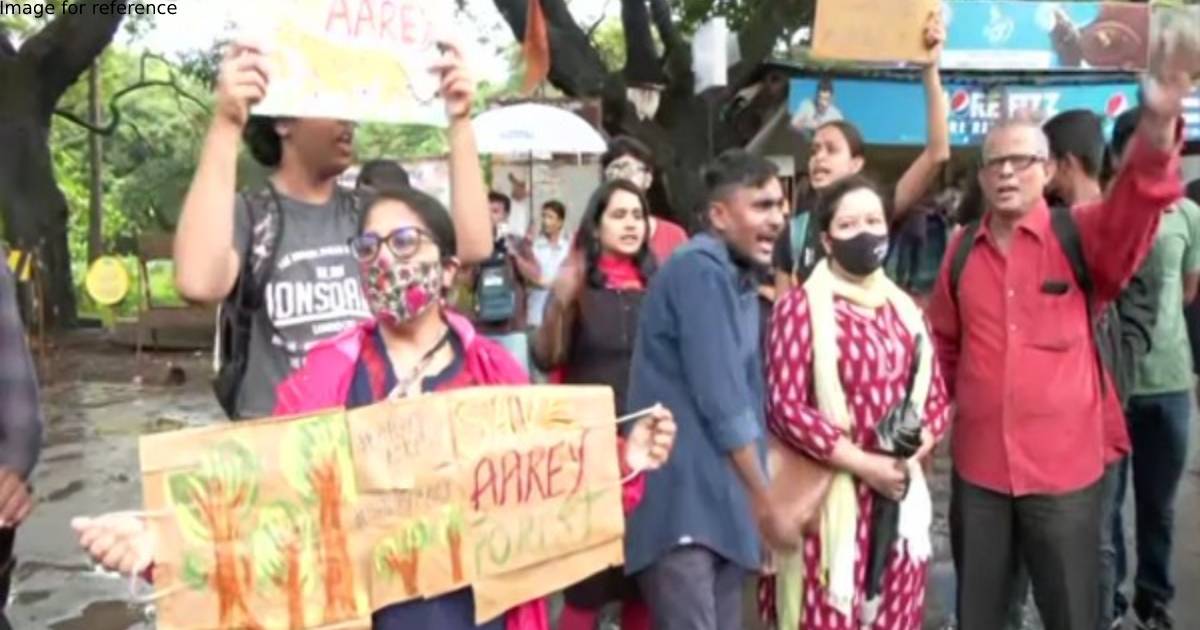 Mumbai: Protests underway in Aarey, Goregaon against building of metro car shed in forest